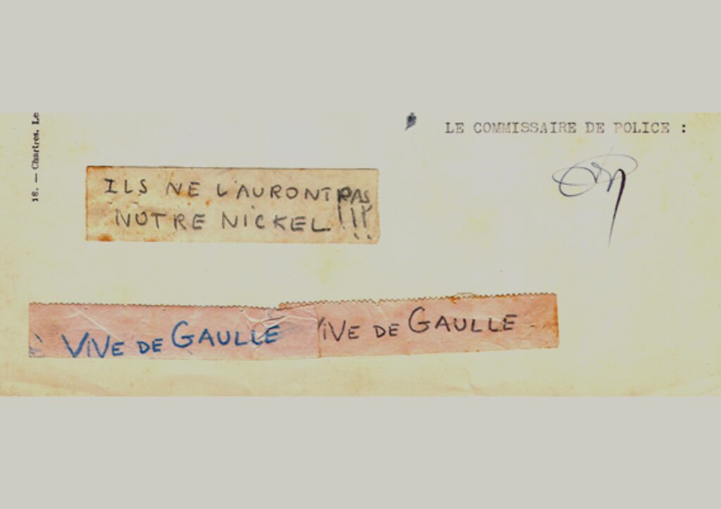 Les activités gaullistes en Eure-et-Loir à travers les archives de la préfecture