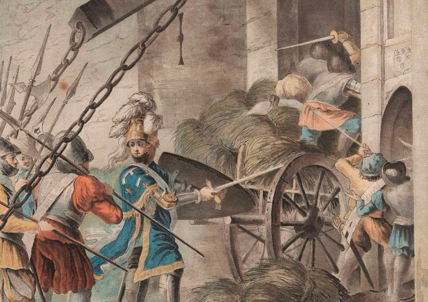 Armes et armures à la fin du Moyen Âge et au XVIe siècle
