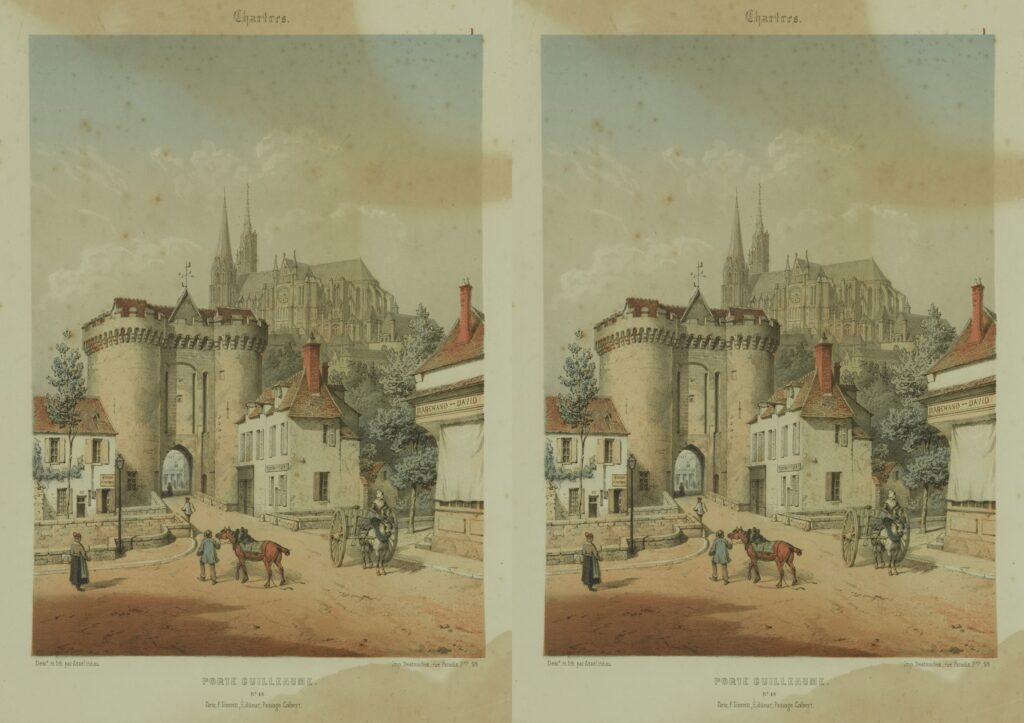 Évolution de la ville de Chartres au XIXe siècle