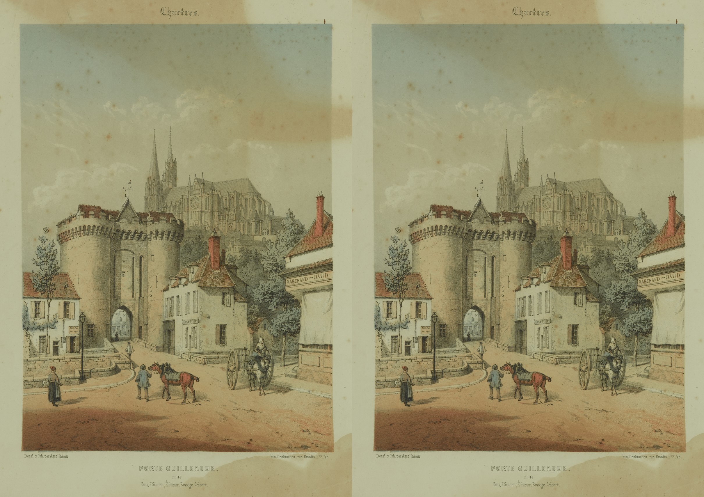 Évolution de la ville de Chartres au XIXe siècle