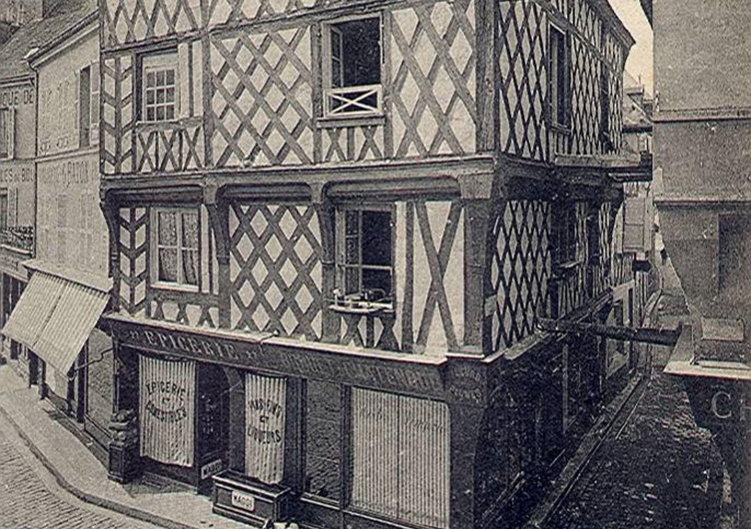 Les maisons à pans de bois